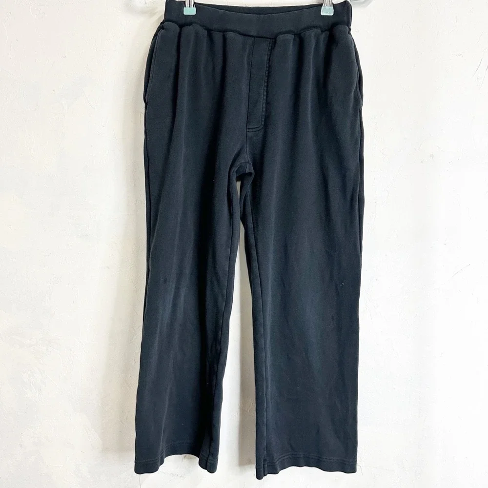 Burberry Sport Black Straight Leg Mens Sweatpants Size Small